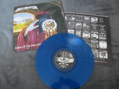 HELLOWEEN-KEEPER OF THE 7 KEYS Pt. I BLU VINYL LP Blind Guardian Hammerfall Rage