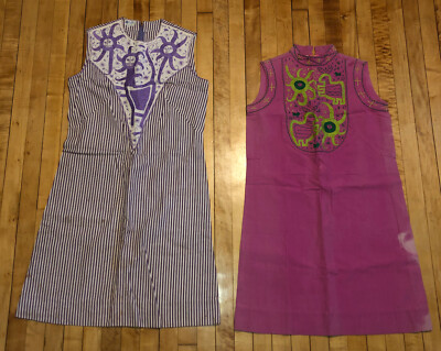 vtg 1960s vicki mexican dresses authentic set of 2 