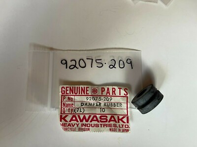 NOS KAWASAKI 92075-209 DAMPER RUBBER,RR FENR (ACTIVE #) | eBay