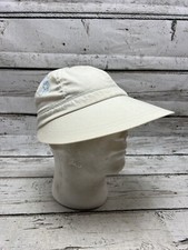 VTG Mickey Mouse Disney Character Fashions Atlas Women's White Visor Hat Cap