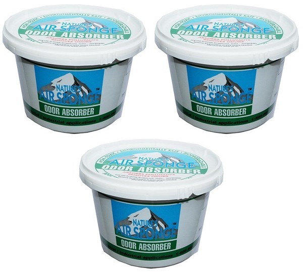Delta 101-2 1 lb Nature's Air esponja absorbedores de olores - Paquete de 3