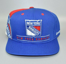 New York Rangers Reebok Laser Shadow Vintage Snapback Cap Hat