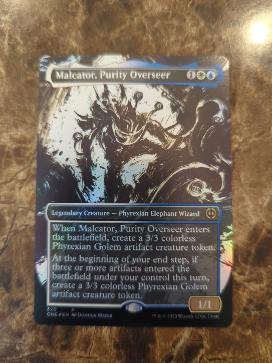 MTG Malcator, Purity Overseer Phyrexia: All Will Be One 320 Foil Rare | eBay