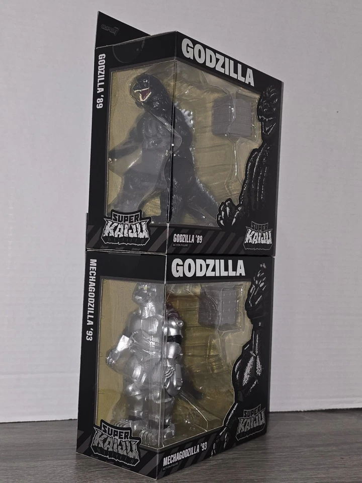 Super 7 Godzilla ‘89 & Mechagodzilla ‘93 Super Kaiju Set of 2 Exclusive In Hand! - Image 2 of 4