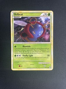 Volbeat 82/102 HGSS Triumphant Pokemon Card NM+