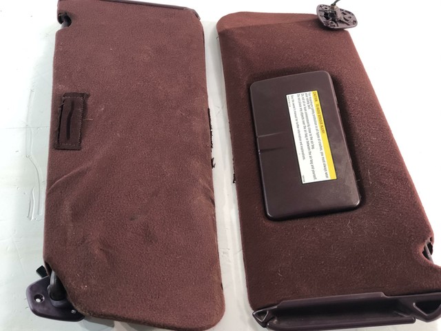 19951996 Chevrolet Tahoe Silverado Suburban Sun Visor Set Red (79D