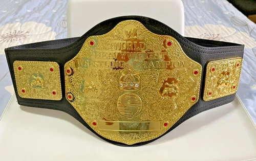 Replica Model World Heavyweight Big Gold Championship Wrestler Champion wwe Belt - Picture 1 of 10