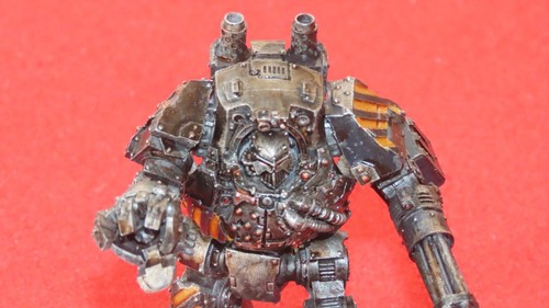 Warhammer 30k 40k Iron Warriors Legion Contemptor Dreadnought Forgeworld Painted - 第 2/9 張圖片