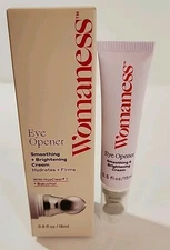 NEW Womaness Eye Opener Anti Aging Eye Cream Hyaluronic Acid & Bakuchiol Vegan
