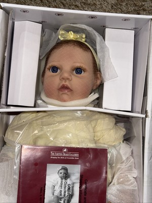 The Ashton-Drake Galleries ''Pick Me Up Natalie'' Touch-activated Baby Doll 20''
