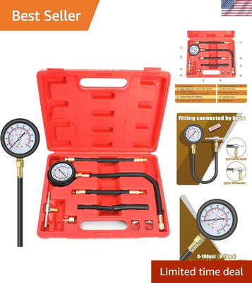 #ad Versatile Fuel Pressure Gauge Ideal for Cars Trucks Motorcycles amp; ATVs $59.99