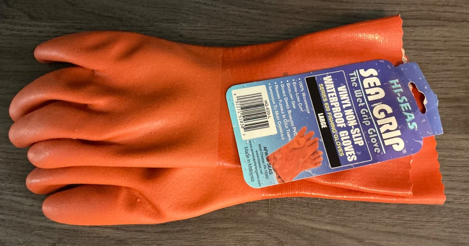 Fish Rubber Pair of Gloves by High Seas New Sea Grip
Opens in a new window or tab