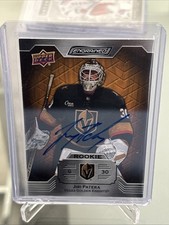 2023-24 Upper Deck Engrained Oak Autograph JIRI PATERA #121 Vegas RC Rookie Auto