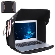 Laptop Sun Shade Laptop Sun Glare Shield Privacy Screen Hood Lightweight Lapt...
