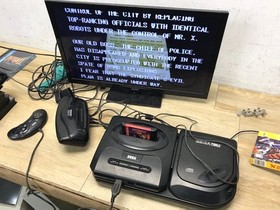 Sega Genesis Sega CD 32X MK-4102A Console Bundle w/ 6 Games, 3 Controllers, etc