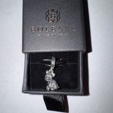 Sterling Silver Yorkshire Terrier Charm For Bracelet Or Necklace NEW