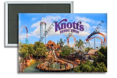 Knott's Berry Farm California 2'' x 3''  Locker Magnet