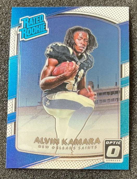 ALVIN KAMARA 2017 DONRUSS OPTIC RATED ROOKIE FOOTBALL SAINTS RC