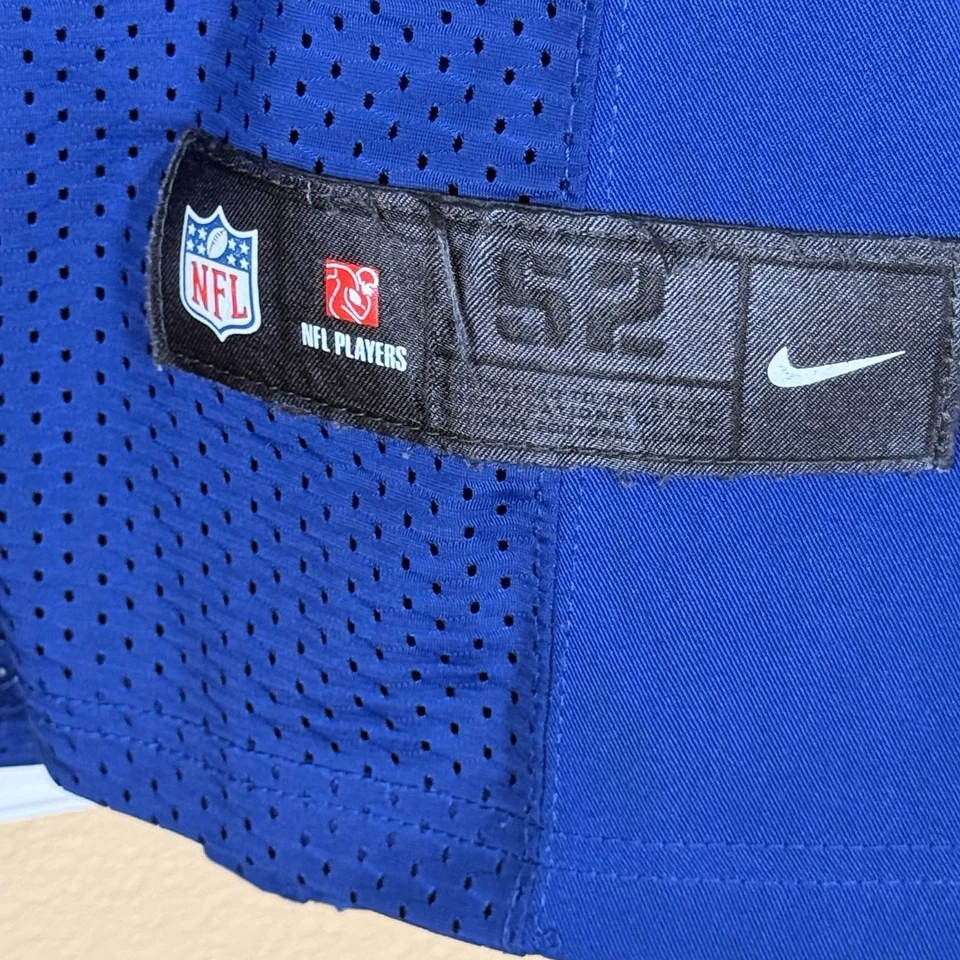 Camiseta Nike NFL masculina tamanho 52 TTG Victor Cruz 80 azul New York Giants - Imagem 2 de 4