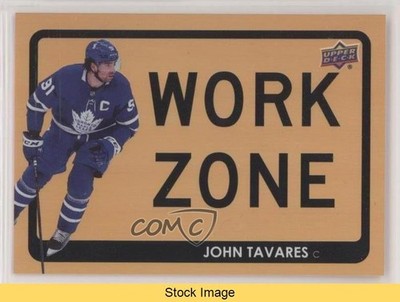 2021-22 Upper Deck Series 1 Work Zone John Tavares #WZ-42 READ 1j9q