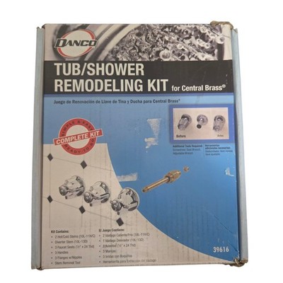 Danco Tub/Shower Remodeling Kit for Central Brass - CHROME - 39616