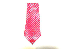 HERMES ANIMAL PRINT DUCK 100 SILK NECK TIE 59 X 3 1/2.....NWOT