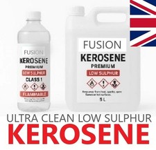 ⭐ Olio riscaldante PARAFFINA CHEROSENE grado premium bruciatura pulita CLASSE 1 senza carburante P&P ⭐