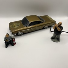 Homie Hoppers Aztec Gold 61 Impala Lowrider With Figures 124 Big Hopper