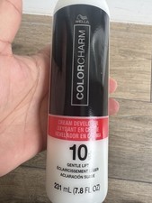 Wella Color Charm 10 Vol Cream Developer, gentle lift 7.8 fl oz