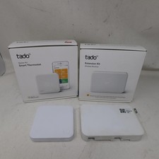 Tado Smart Thermostat Starter Kit & Extension Kit White WiFi Alexa Untested