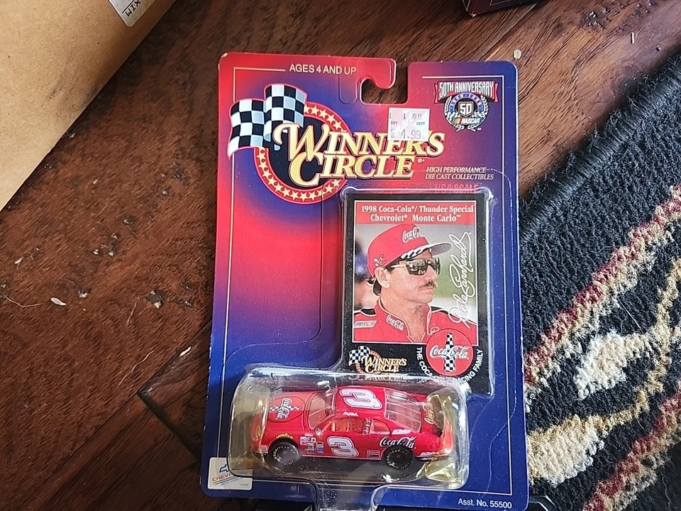 Winner's Circle Dale Earnhardt #3 - Coca-Cola 50 aniversario 1:24 coche diecast Foto 3 de 4