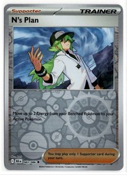 N's Plan 083/086 SV: Black Bolt Reverse Holo Uncommon