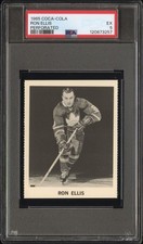 1965 Coca-Cola Ron Ellis Perforated PSA 5 EX