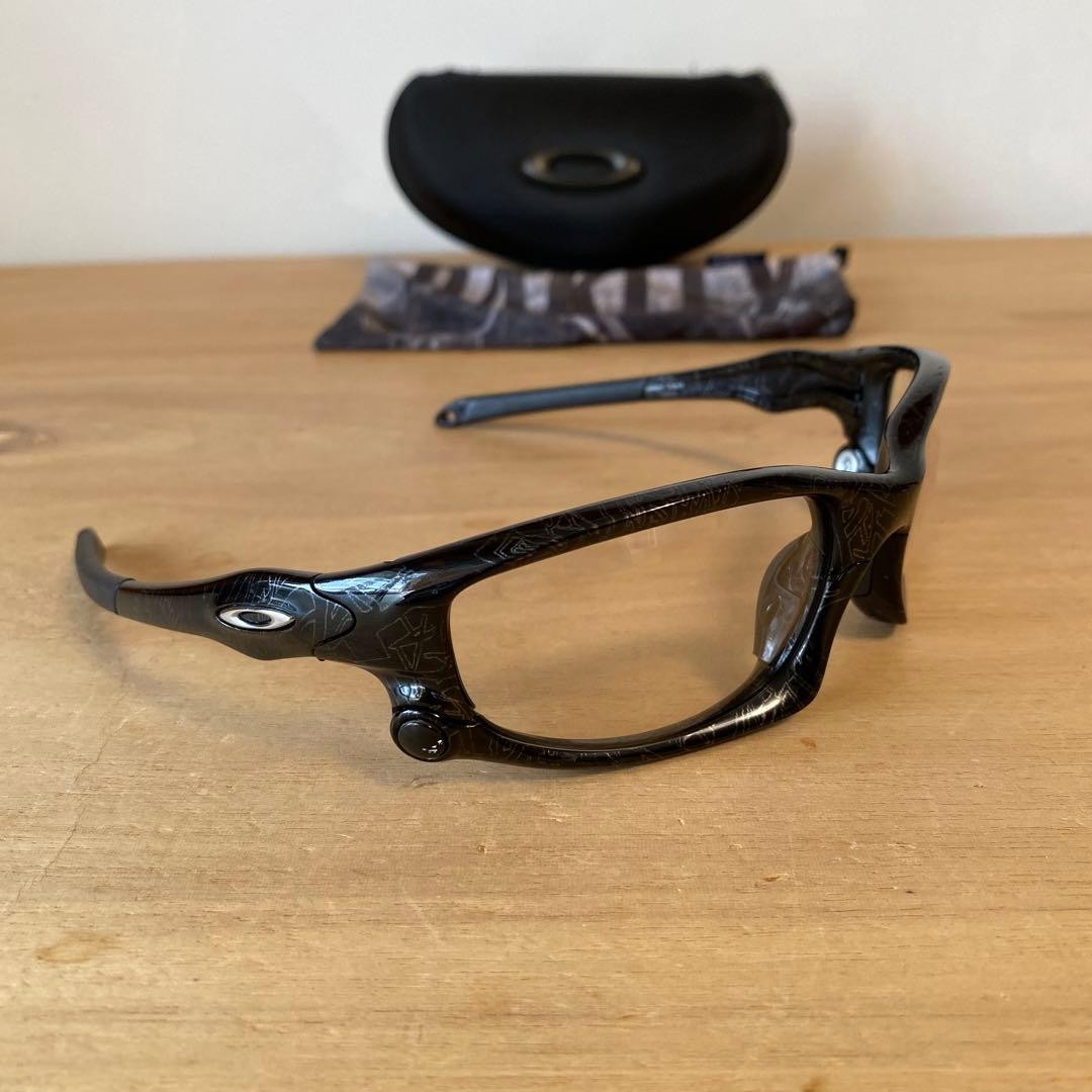 Oakley Split Jacket Dimmable Vintage Sunglasses B… - image 4