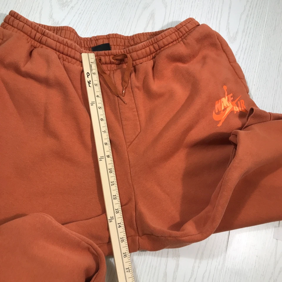 Jordan Jumpman Classic Fleece Joggers Sweatpants Mens 3XL Orange BV6008-246 - Image 4 of 4