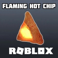ROBLOX - Flaming Hot Chip Head (ALL Platforms)