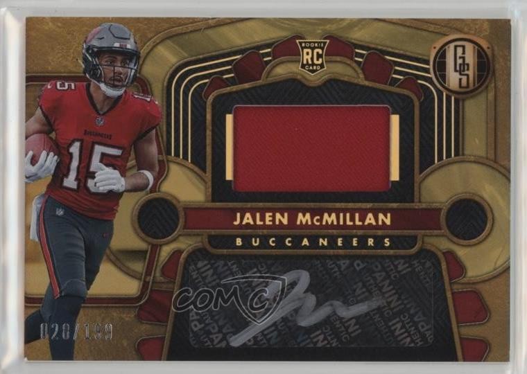 2024 Panini Gold Standard Jersey /199 Jalen McMillan #232 Rookie Auto RC 1n4k