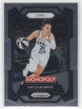 #61 Kayla McBride 2024-25 Prizm Monopoly WNBA Base Minnesota Lynx