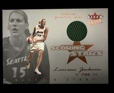 2004 Fleer Ultra WNBA Scoring Stars Jerseys Lauren Jackson #SS-LJ