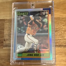 Topps 2025 Update Series Jung Hoo Lee #U90-21 Giants 35th Anniversary Card