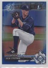 2017 Bowman Draft Chrome Blue Refractor 66/150 Drew Strotman #BDC-103 0y59