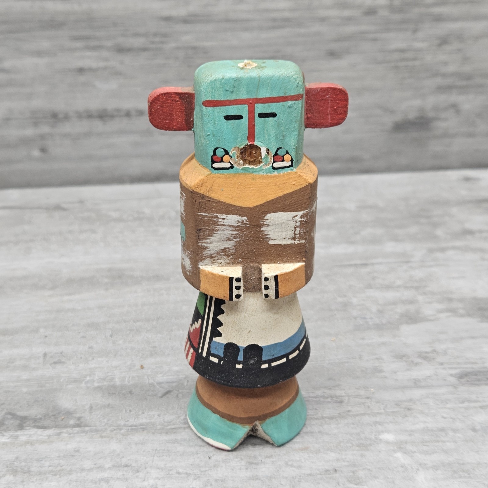 Hopi Kachina Native American Carved Wood Figure Statue DAMAGED Lot (11)