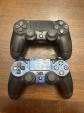 Sony PlayStation 4 PS4 Lot Of 2 Dual Shock 4 Wireless Controller - Stick Drift