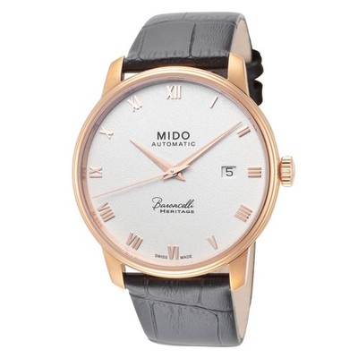 Mido Men's Baroncelli III 39mm Automatic Watch M0274073601300