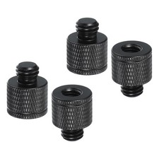 4 Pcs M8 Female to 3/8 Male Tripod Nut Camera Mount Screw1, 20 mm