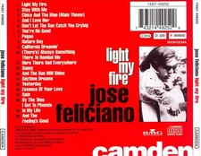 JOS‚ FELICIANO - LIGHT MY FIRE [CAMDEN] NEW CD