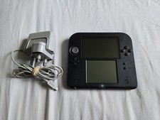 Nintendo 2DS Black/Blue With Charger And SD Card