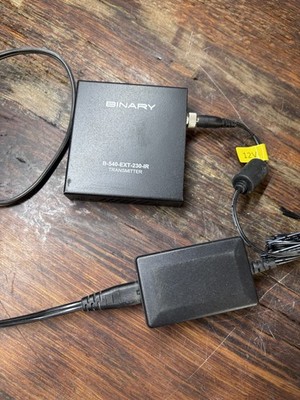 Binary Transmitter Model B-540-EXT-230-IR Comes With Power Adapter