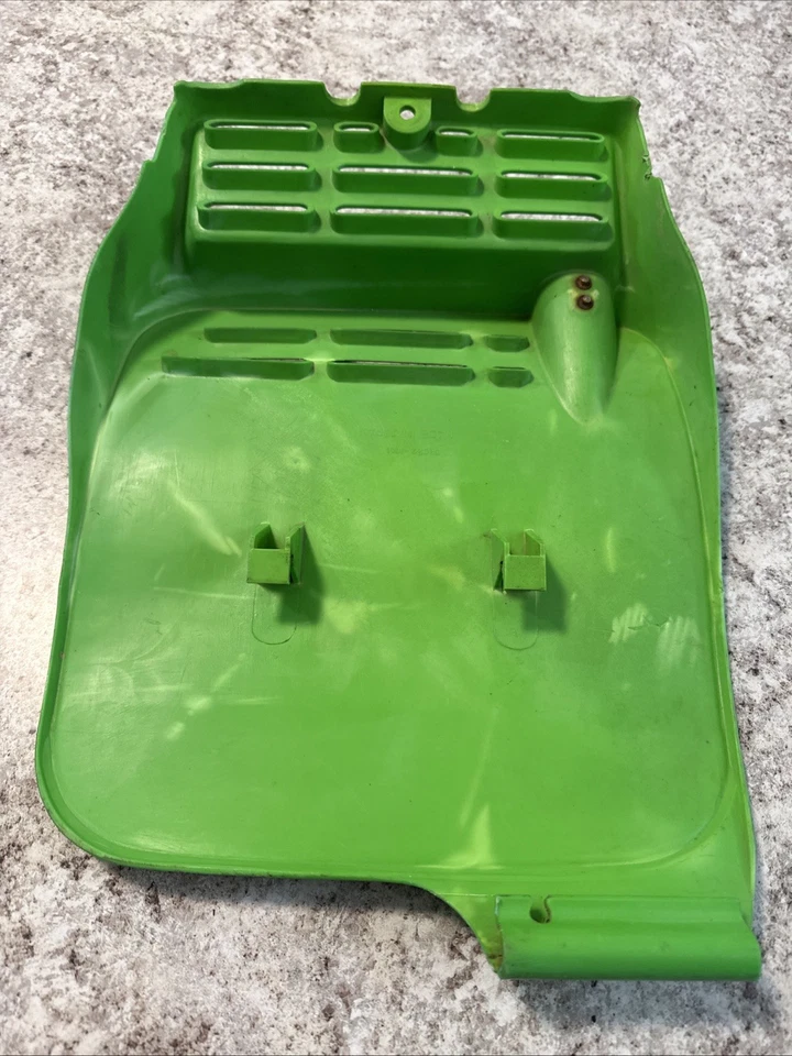 Placa de matrícula delantera verde 1982-83 KX 125 OEM Foto 3 de 4