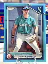 2024 Bowman Prospects Jonny Farmelo #BP-147 Light Blue /499 Mariners